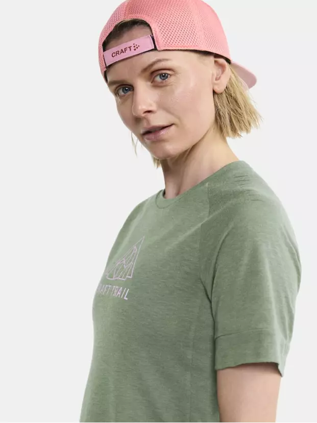 PRO TRAIL WOOL SS TEE W