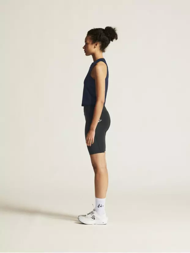 RUSH 2.0 CROP SINGLET W
