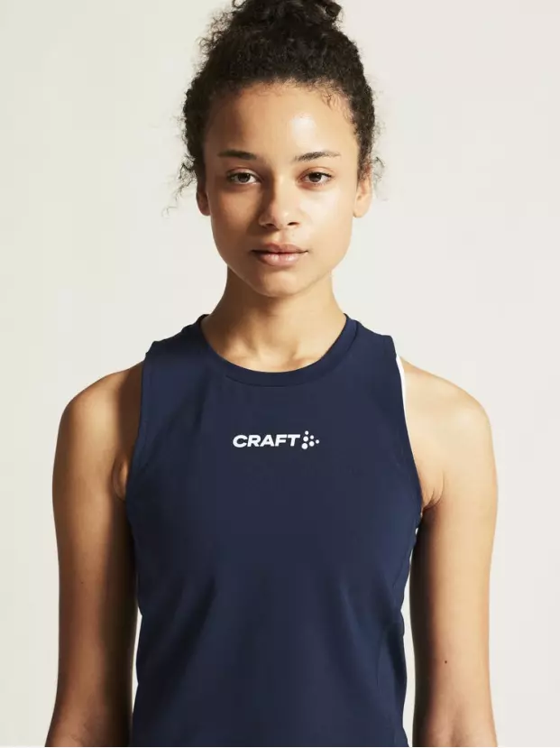 RUSH 2.0 CROP SINGLET W