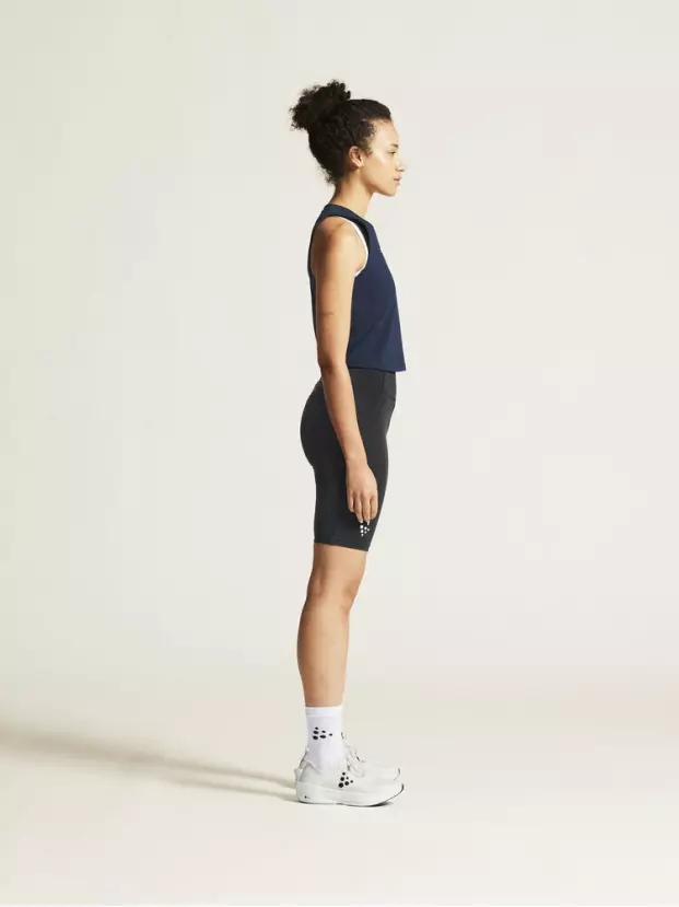 RUSH 2.0 CROP SINGLET W