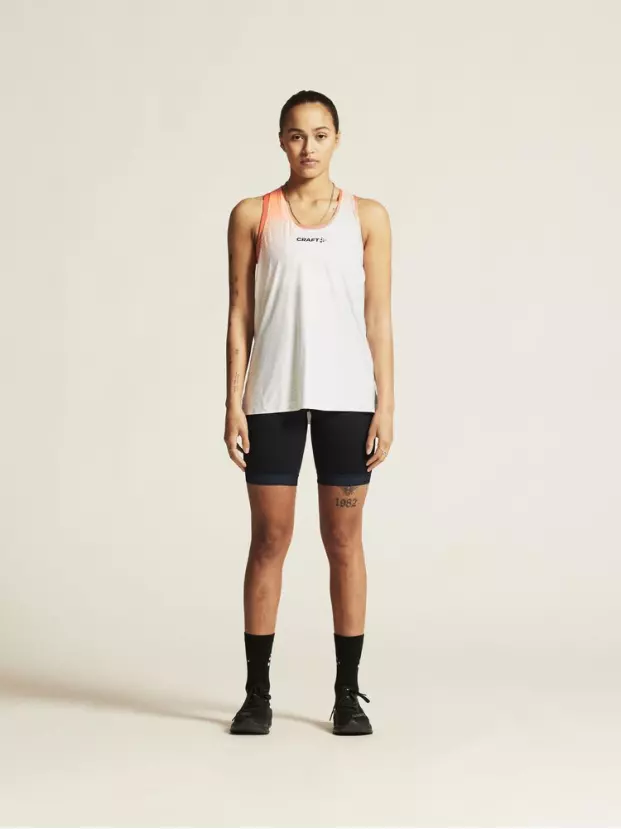 RACE DAY SINGLET W