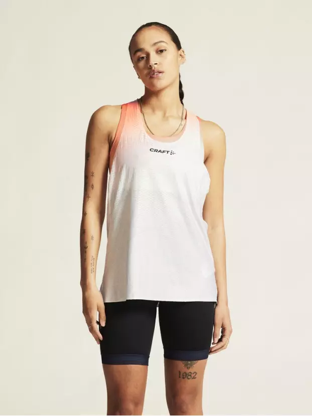 RACE DAY SINGLET W