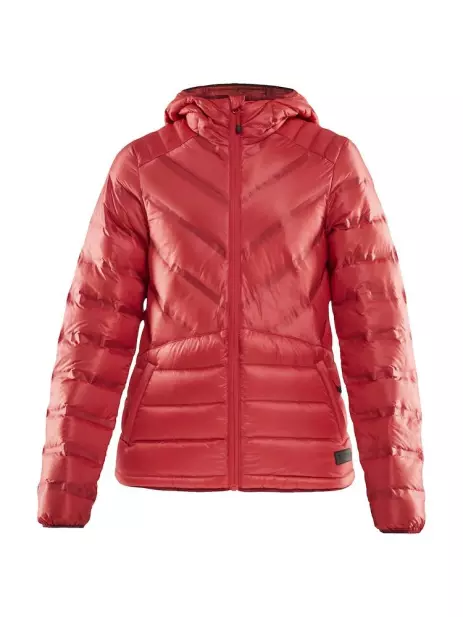 LT  DOWN JKT W - Rouge
