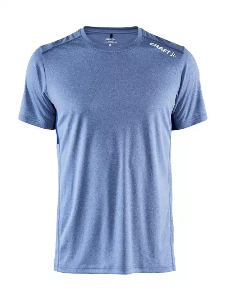 RUSH SS TEE M - Himmelblau