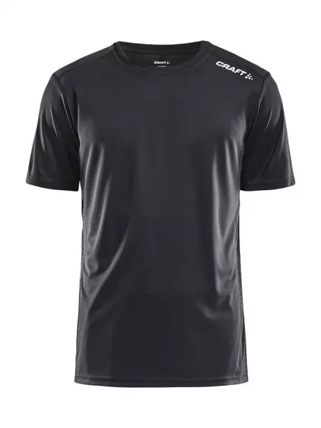 RUSH SS TEE M - Schwarz