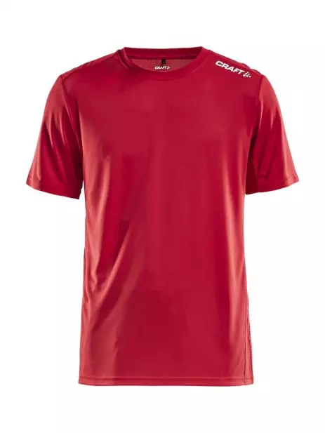 RUSH SS TEE M - Rouge