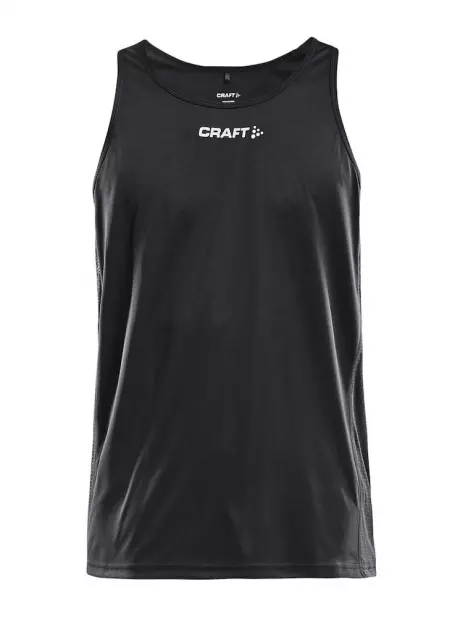 RUSH SINGLET M - Schwarz