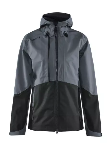 BLOCK SHELL JKT W - Noir-Gris