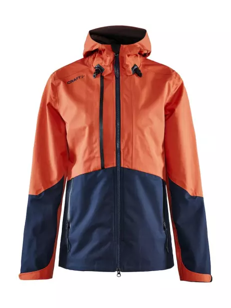 BLOCK SHELL JKT W - Orange