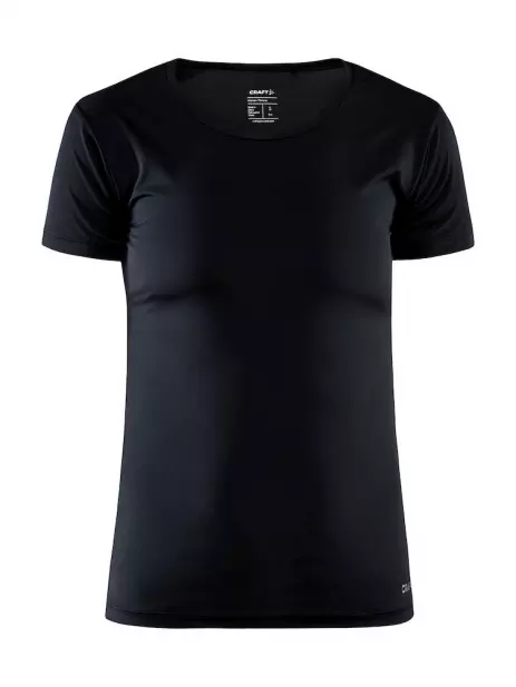 CORE DRY TEE W - Schwarz