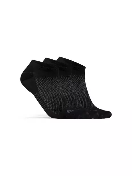 CORE DRY FOOTIES 3-PACK - Noir