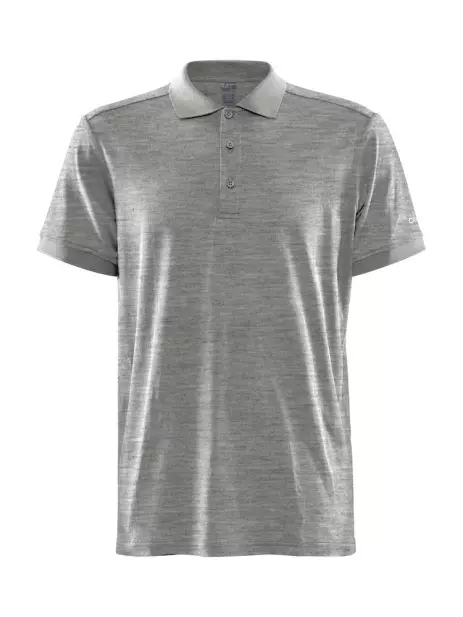 CORE BLEND POLO SHIRT M - Grau