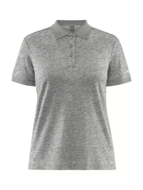 CORE BLEND POLO SHIRT W - Grau