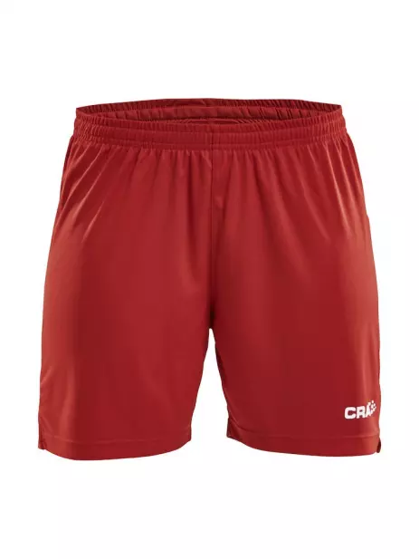 SQUAD SHORT SOLID W - Rouge