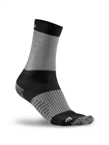 XC TRAINING SOCK - Noir-Gris