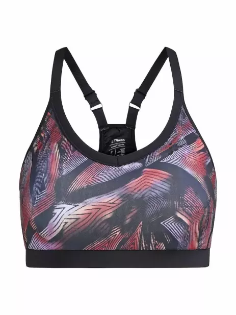 MOTION BRA - Noir/Rose