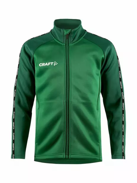 SQUAD 2.0 FULL ZIP JR - Grün