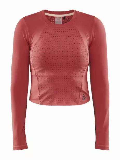 ADV HIT CROPPED TOP W - Rouge